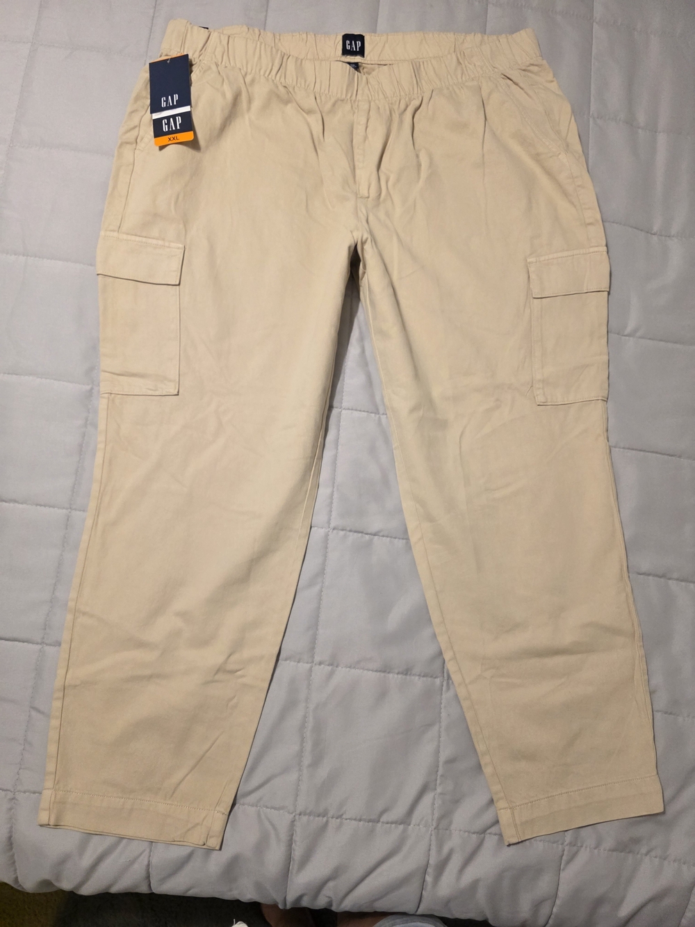 GAP Women’s Beige Cargo Pants, Sz XXL, NWT New